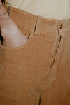 BASERANGE Corduroy Navarro Pants Made in Portugal TRNA-CO-WI22 Bossa Brown